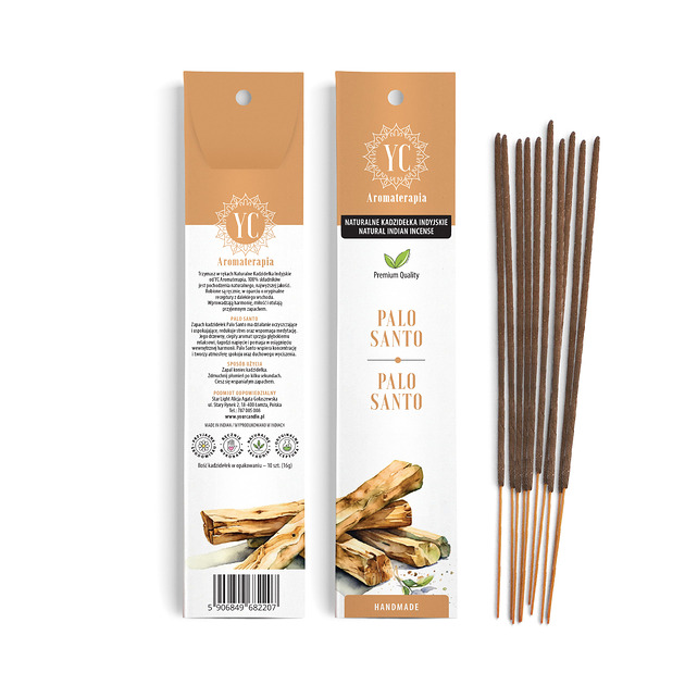 zapachy - inne Naturalne Kadzidła Indyjskie Palo Santo 10szt.(16g)- Your Candle