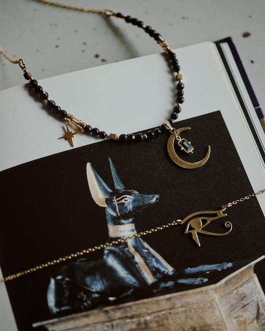 złote naszyjniki Naszyjnik Nut, Sehet Jaru