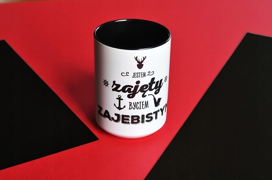 kubki Jestem zajęty byciem zajebistym, kubek dla niego
