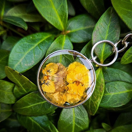 breloki Breloczek z bratkami