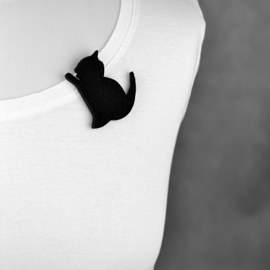 : FeltCat 1 felt label