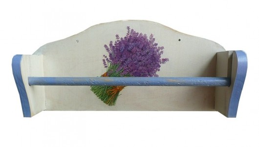 Wieszak na ręczniki papierowe LAVENDULA caramello