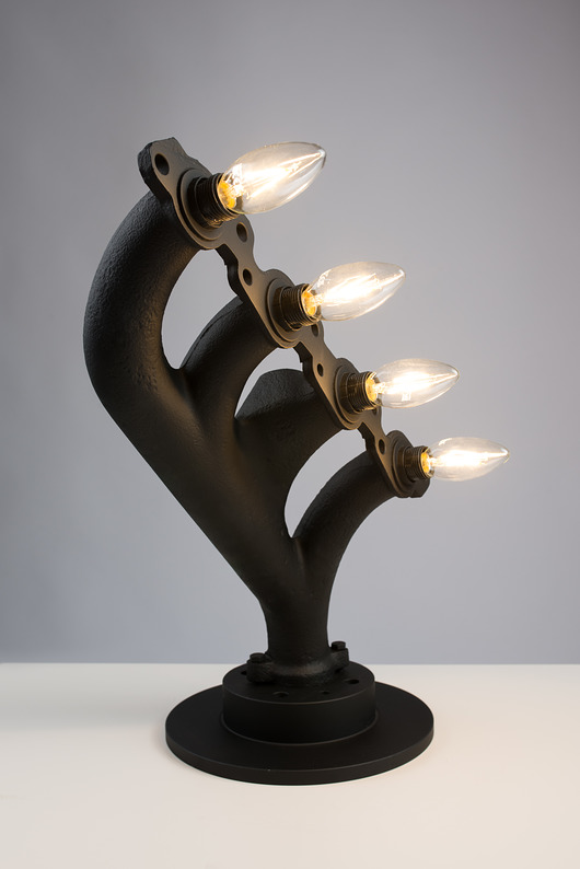 Designerska, nowoczesna lampa loft handmade. Light My Fire