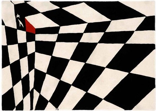 Dywan ALICE-NEGATIF 140x200cm  Lorena Canals