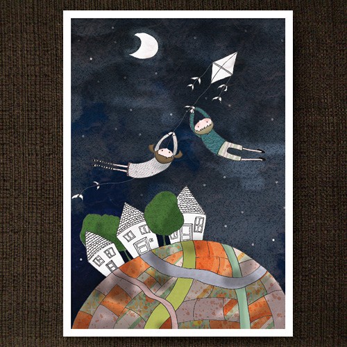 lot latawcem - ilustracja miamilu