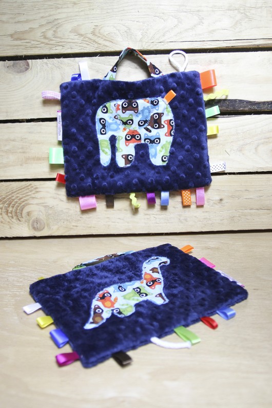 Przytulaczek - szeleścik. Minky and Cotton