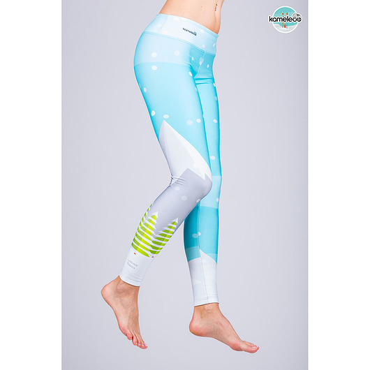 Legginsy Loocura Blanca - Azure KAMELEOO