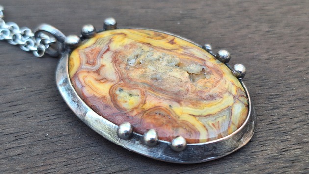 wisiory Szalony agat - wisiorek