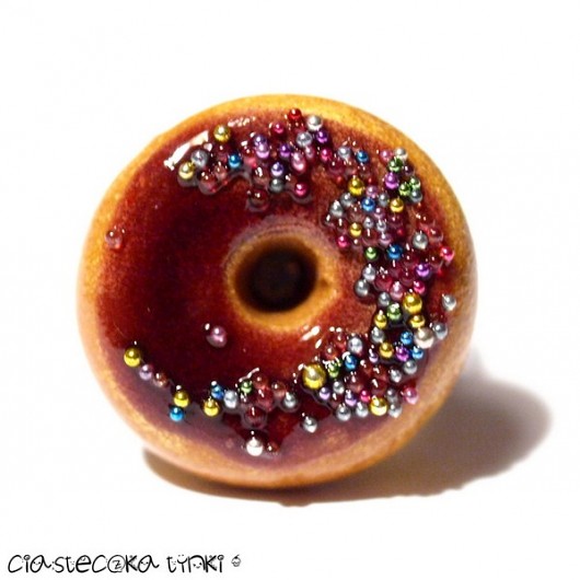 pierścionek donut ciasteczkatynki