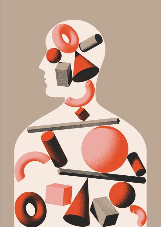 obrazy i plakaty do pokoju dziecięcego Plakat Human Tomasz Woźniakowski Art Prints