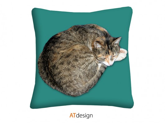 kot dla alergika 40cm :) turkus AT design
