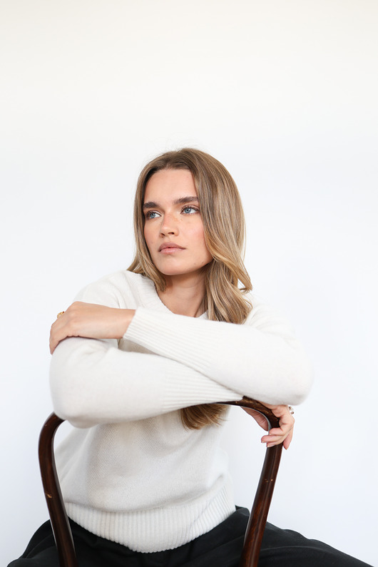 swetry damskie Sweter Freya śmietanka