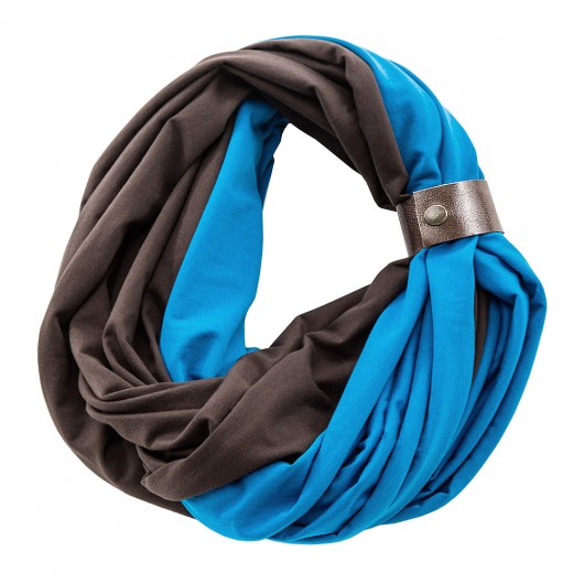 Tuba Komin Szal 2w1 BRĄZ ROYAL BLUE CADOaccessories