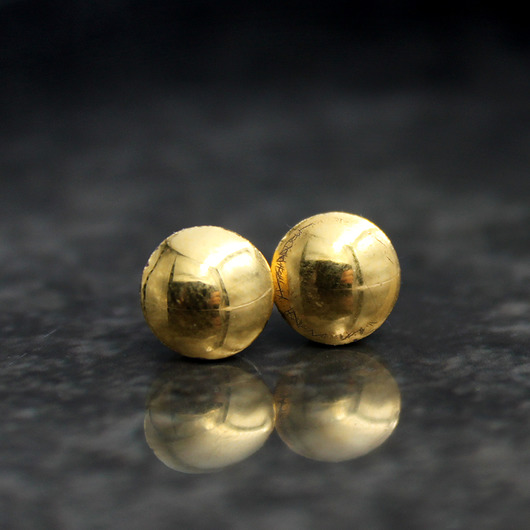 Mini Złote 7mm/stal chirurgiczna/ Magda Łysiak