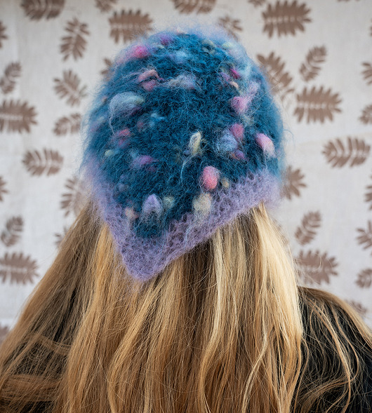 czapki damskie Babuszka kropki