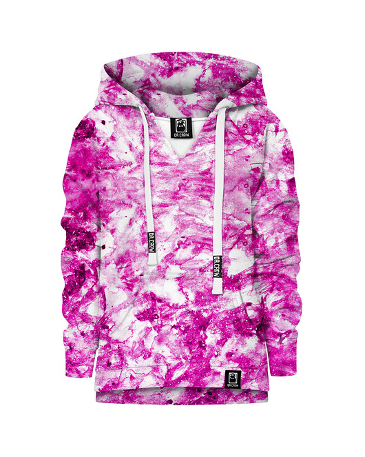 bluzy dla dziewczynki Bluza Dziewczynka DR.CROW Marble Pink