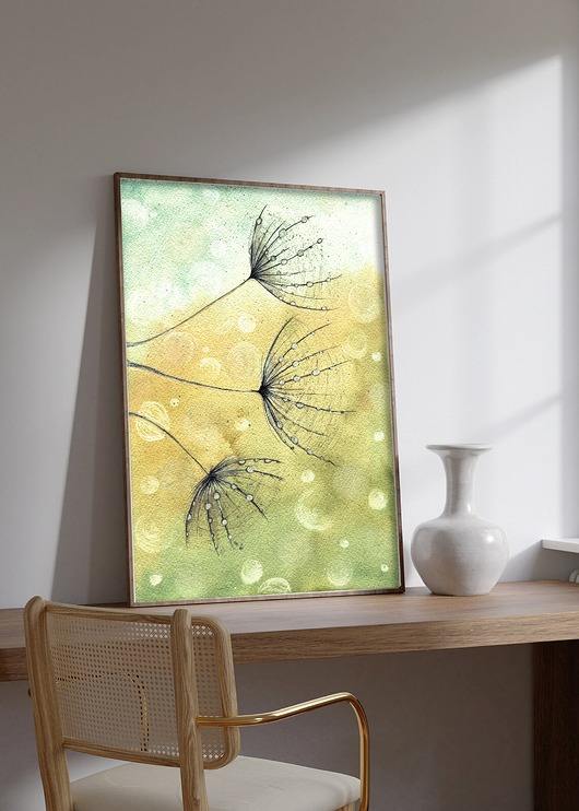 grafiki i ilustracje Babie lato i rosa