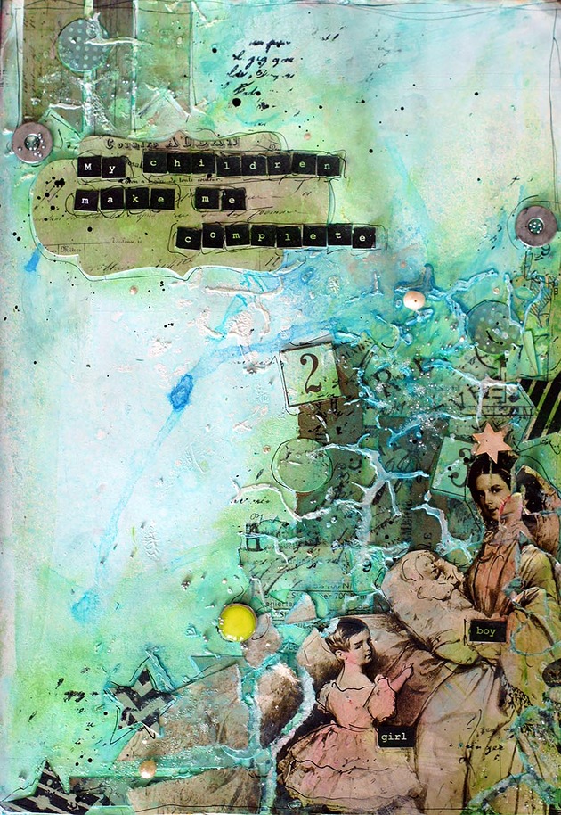 grafiki i ilustracje Oryginalny collage