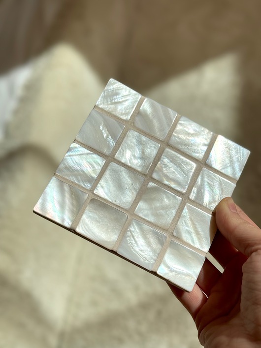 podkładki do kuchni Perłowa podkładka mozaika