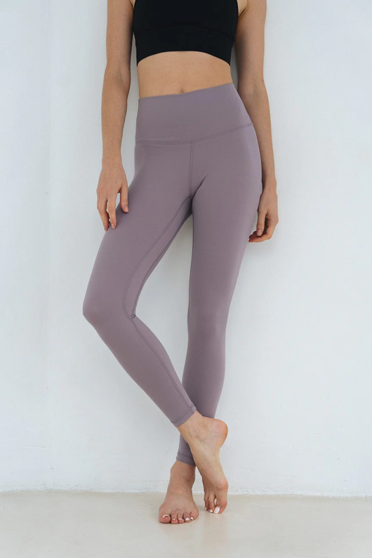 legginsy Legginsy do jogi Yoggings long - dusty mauve