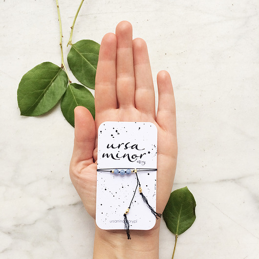 Bransoletka amulet z angelitem  Ursa Minor Story