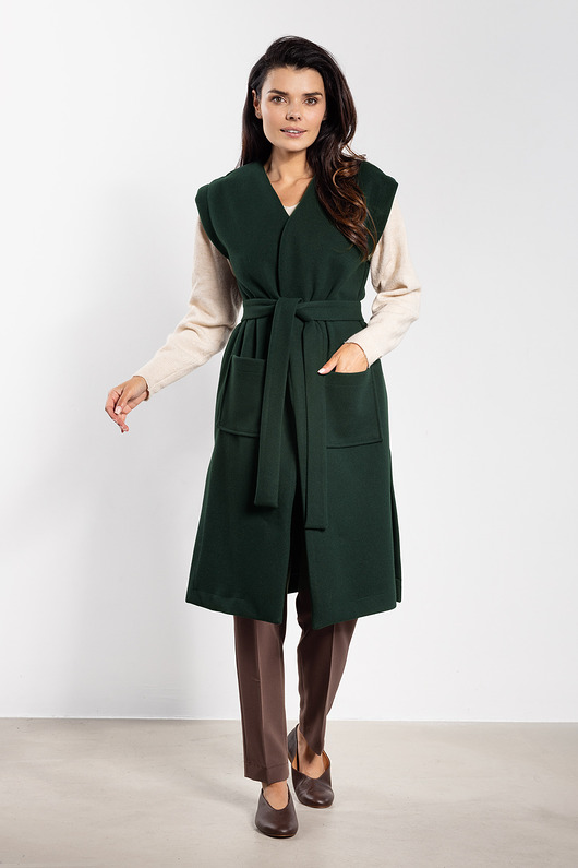 płaszcze damskie Kamizelka B753