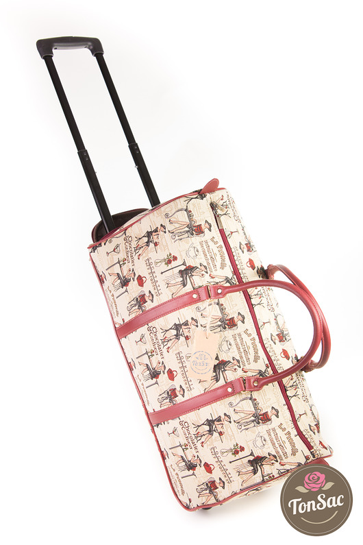 Torba podróżna na kółkach - 'Mademoiselle' Ton Sac