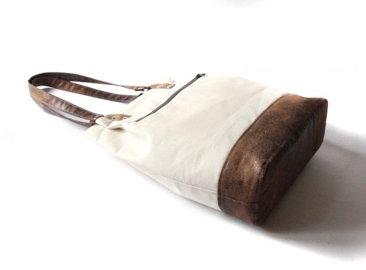 torba - ecru-gobi nut-chocolate - zamówienie elfagado