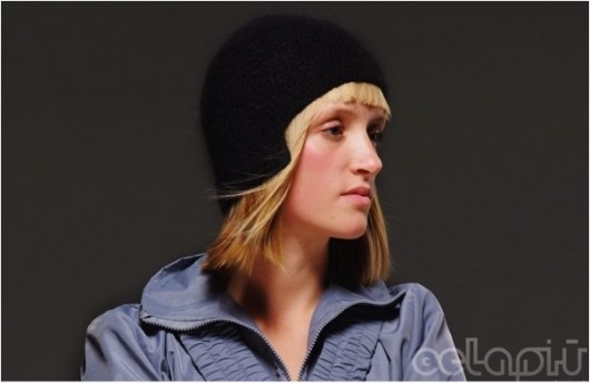 czapki damskie Chinka czarna