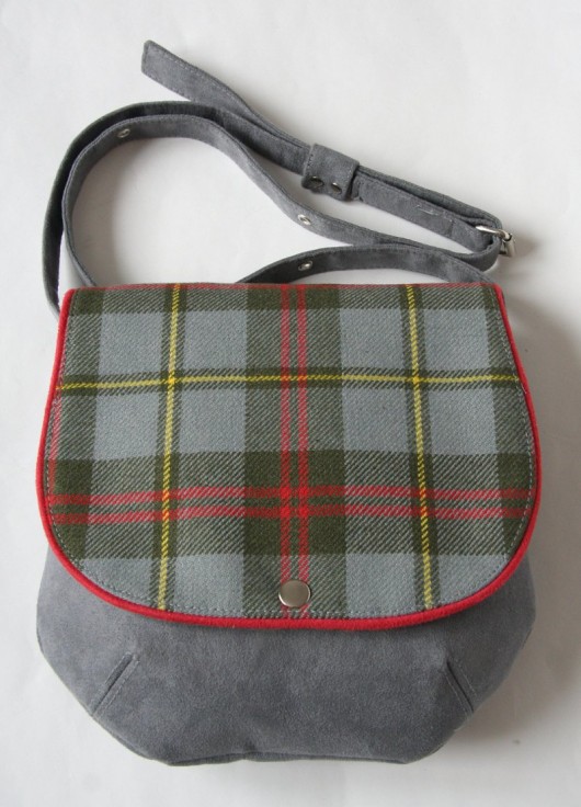 Szara z kratką Balik Hand Made