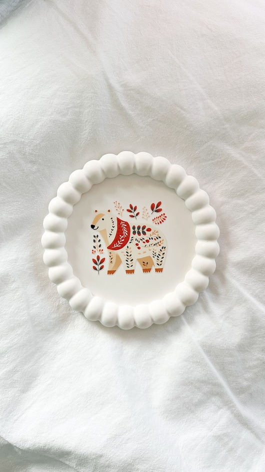 dodatki - różne Podstawka bąbelkowa z niedźwiadkiem