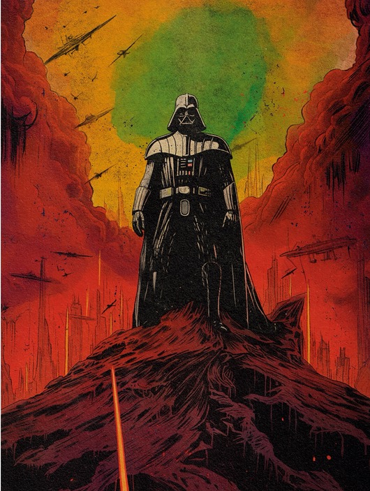 grafiki i ilustracje Darth Vader