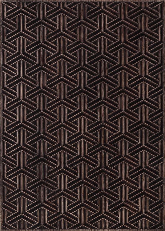 kafle i panele Panel ścienny 3D z drewna dębowego 70x50cm