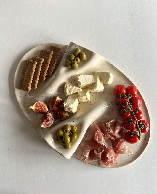 patery i talerze WAVY no. 14 tapas / deska na sery / patera na przekąski