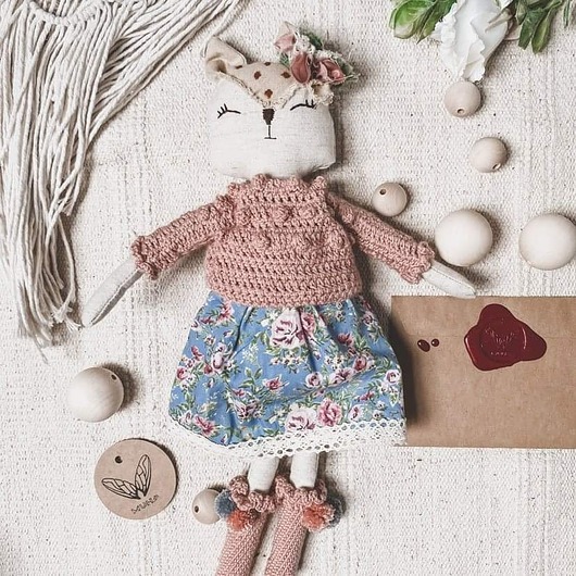 lalki Sarenka Marysia, lalka ręcznie szyta