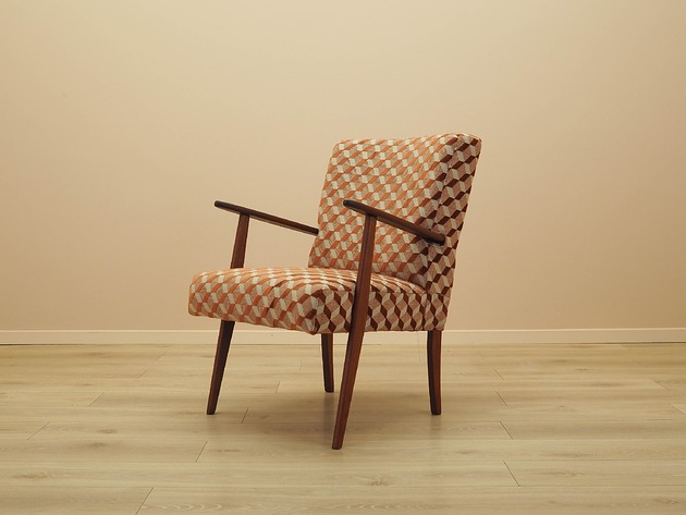 fotele Fotel wypoczynkowy, duński design, lata 70, produkcja: Dania