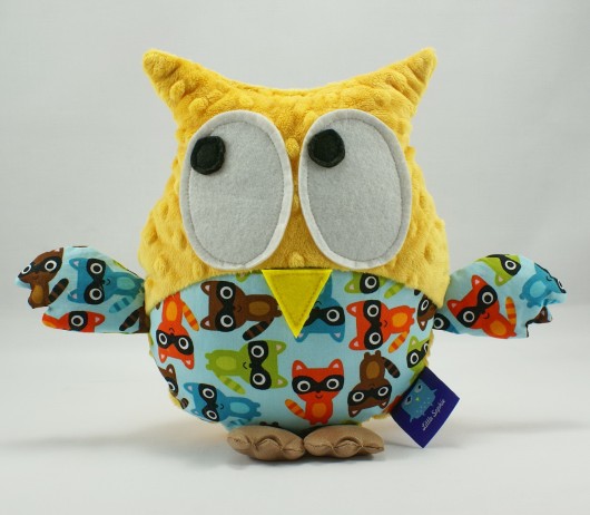 Sowa sówka GUSTAW przytulanka SZOPY PRACZE mango Little Sophie