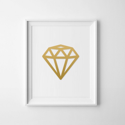 Obrazek Diament smalldesign