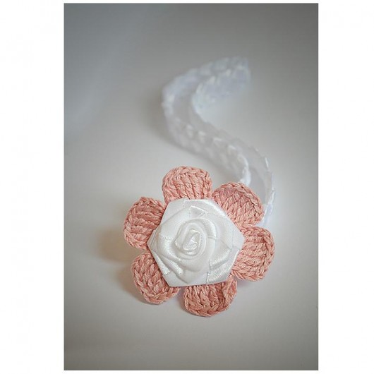 Pink Rose - opaska Quality Studio