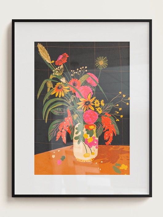 plakaty Plakat "Jesienny bukiet" 30x40