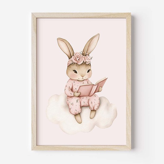 obrazy i plakaty do pokoju dziecięcego Kolekcja leśne zwierzęta nr 18  Plakaty Na Ścianę Dla Dzieci