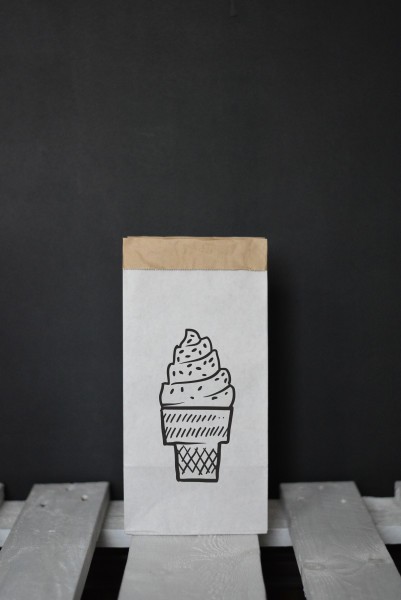 Worek papierowy mini Lody MIA home