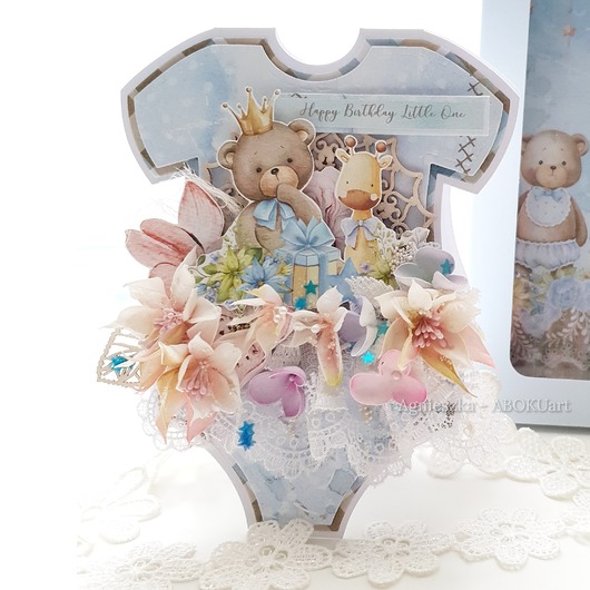 kartki scrapbooking Kartka w pudełku