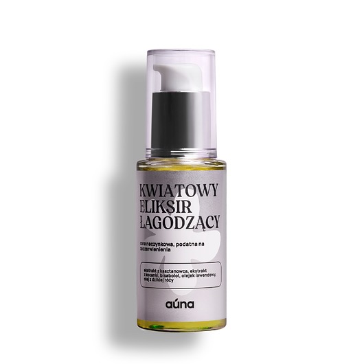 serum do twarzy ŁAGODZĄCY eliksir kwiatowy do cery naczynkowej