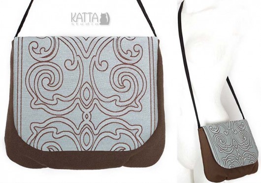 Brown pattern - mini Katta