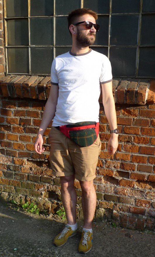 marynarkowa kratka Maruna Upcycled