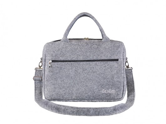 MacFelt 17" - torba na laptop, szara Totostyle