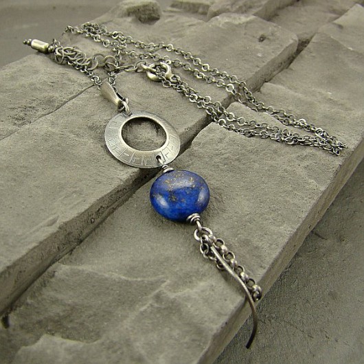 wisiory Modern lapis - naszyjnik