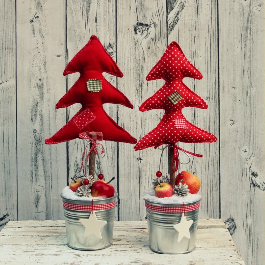 Choinki Noel Zastygla Natura
