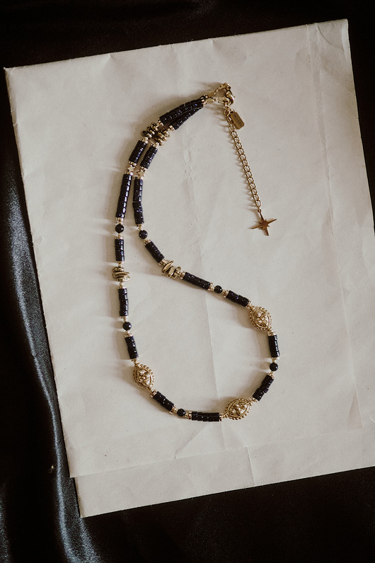 złote naszyjniki Ishtar, naszyjnik z nocy kairu